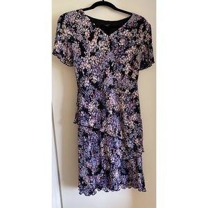 Floral Ruffle Mini Dress